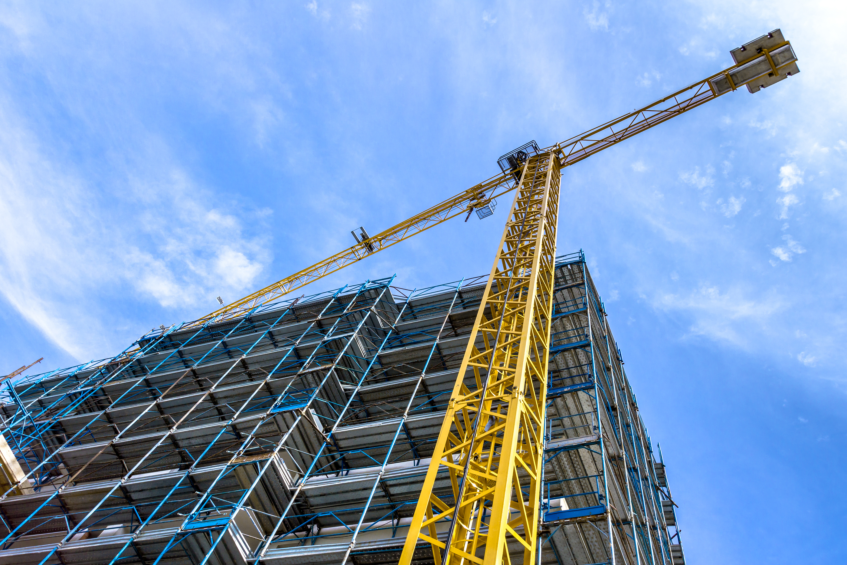 outdoor scaffolding in Lexington