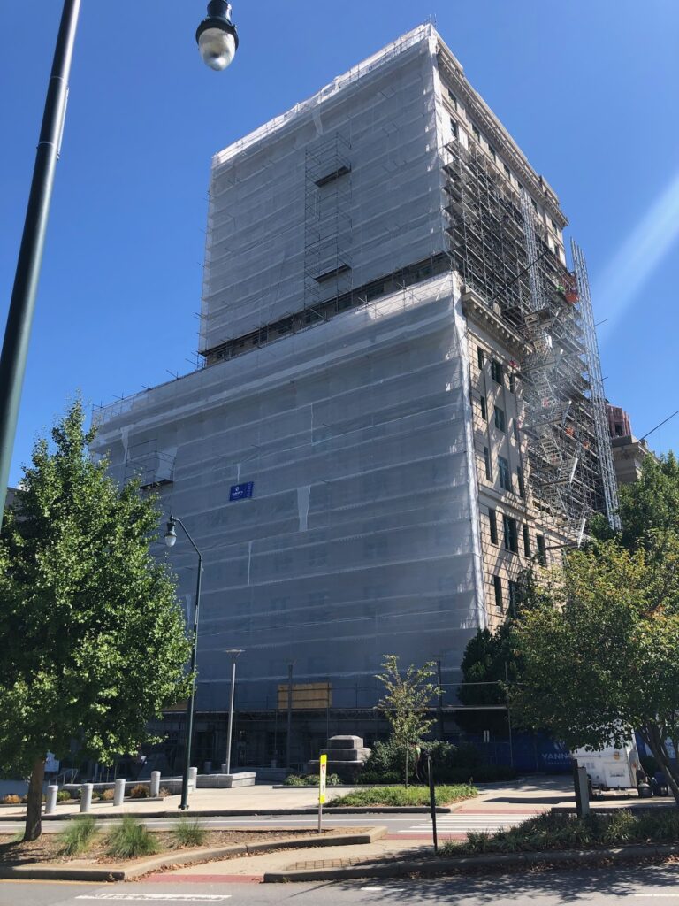 [Case Study] Historic NC Courthouse Remodel With Scaffolding