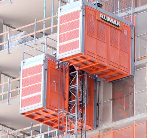 Alimak Construction Elevators
