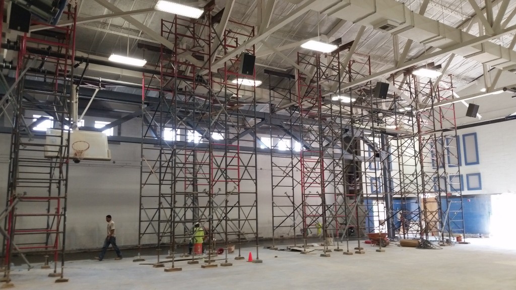 Industrial Scaffolding Project in Virginia